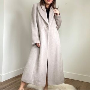 PLANET Alpaca Wool Full Length Jacket